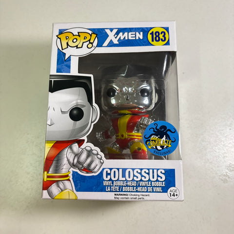 Colossus Metallic - Marvel Funko Pop 183 Vinyl Figure (11.4 Cm L × 8.9 Cm W × 15.9 Cm H)