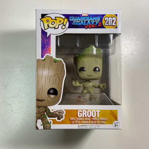 Guardians of The Galaxy - Groot Marvel Funko Pop 202