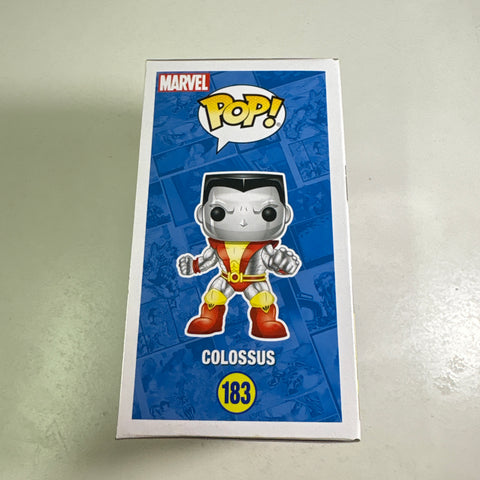 Colossus Metallic - Marvel Funko Pop 183 Vinyl Figure (11.4 Cm L × 8.9 Cm W × 15.9 Cm H)
