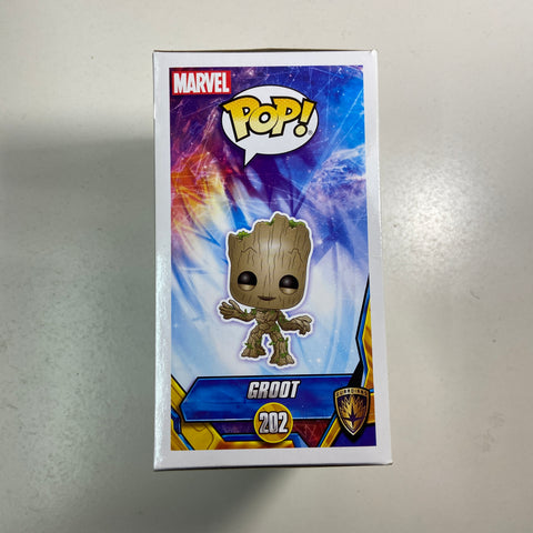 Guardians of The Galaxy - Groot Marvel Funko Pop 202
