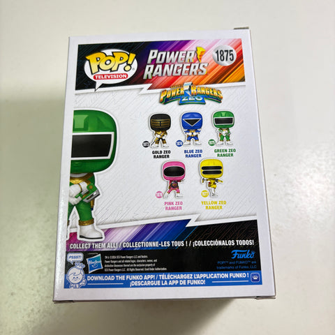 Green Zero Ranger - Power Ranger Zeo Funko Pop 1875 Vinyl Figure (11.4 Cm L × 8.9 Cm W × 15.9 Cm H)