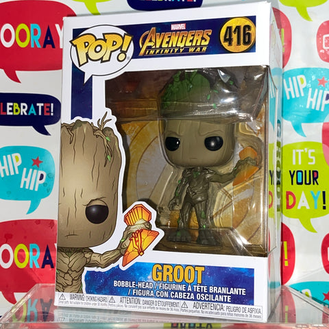 Guardians of The Galaxy - Groot Marvel Funko Pop 416