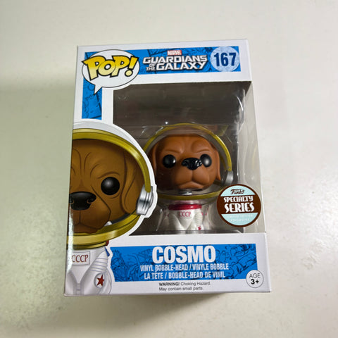 Cosmo - Guardians of the Galaxy Marvel Funko Pop 167 Vinyl Figure (11.4 Cm L × 8.9 Cm W × 15.9 Cm H)