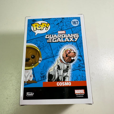 Cosmo - Guardians of the Galaxy Marvel Funko Pop 167 Vinyl Figure (11.4 Cm L × 8.9 Cm W × 15.9 Cm H)
