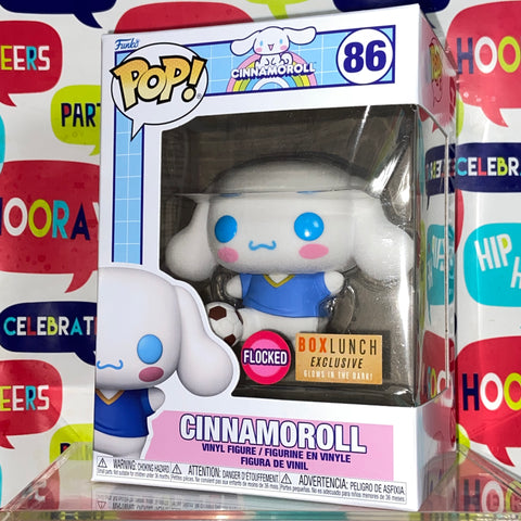 Sanrio - Cinnamoroll (Flocked) Funko Pop 86 Boxlunch Exclusive