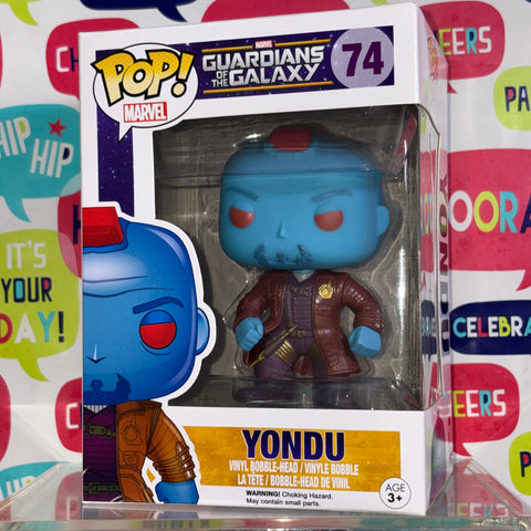 Yondu - Guardians of the Galaxy Marvel Funko Pop 74 Vinyl Figure (11.4 Cm L × 8.9 Cm W × 15.9 Cm H)