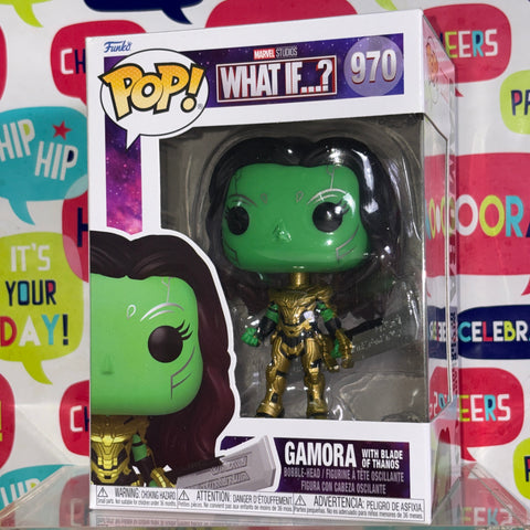 Gamora - Guardians of the Galaxy Marvel Funko Pop 970 Vinyl Figure (11.4 Cm L × 8.9 Cm W × 15.9 Cm H)