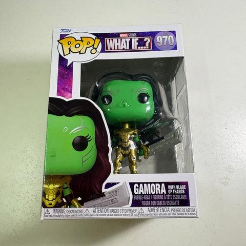 Gamora - Guardians of the Galaxy Marvel Funko Pop 970 Vinyl Figure (11.4 Cm L × 8.9 Cm W × 15.9 Cm H)