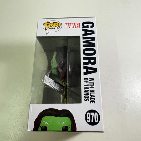 Gamora - Guardians of the Galaxy Marvel Funko Pop 970 Vinyl Figure (11.4 Cm L × 8.9 Cm W × 15.9 Cm H)