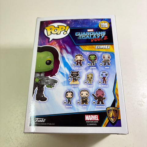 Gamora - Guardians of the Galaxy Marvel Funko Pop 199 Vinyl Figure (11.4 Cm L × 8.9 Cm W × 15.9 Cm H)