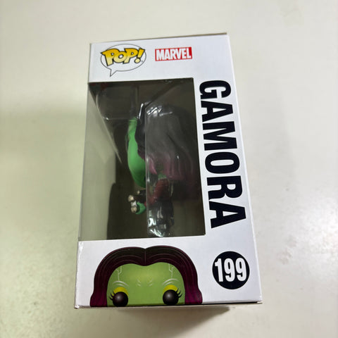 Gamora - Guardians of the Galaxy Marvel Funko Pop 199 Vinyl Figure (11.4 Cm L × 8.9 Cm W × 15.9 Cm H)