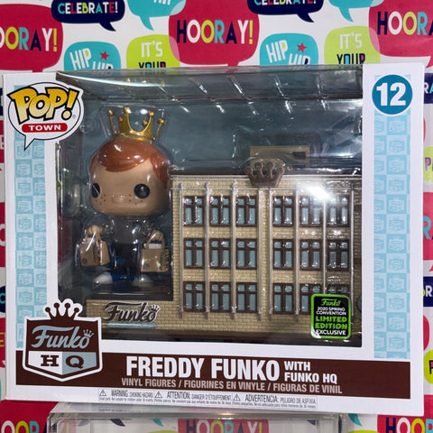 BOX FLAWS VIEW PHOTOS Freddy Funko with Funko HQ Funko Pop Vinyl Figure 12 (20.5 Cm L × 8.9 Cm W × 15.9 Cm H)