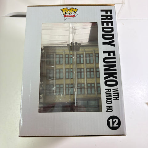 BOX FLAWS VIEW PHOTOS Freddy Funko with Funko HQ Funko Pop Vinyl Figure 12 (20.5 Cm L × 8.9 Cm W × 15.9 Cm H)
