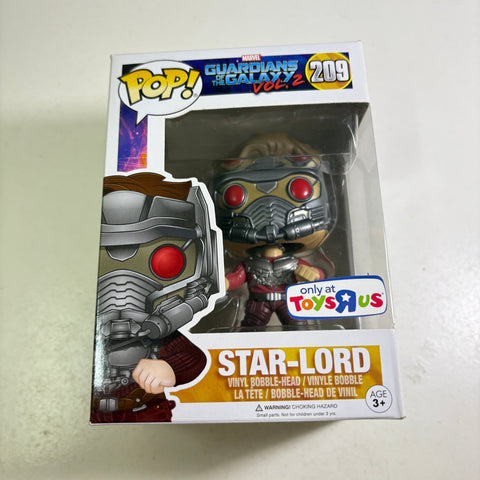 Star-Lord - Guardians of the Galaxy Marvel Funko Pop 209 Vinyl Figure (11.4 Cm L × 8.9 Cm W × 15.9 Cm H)