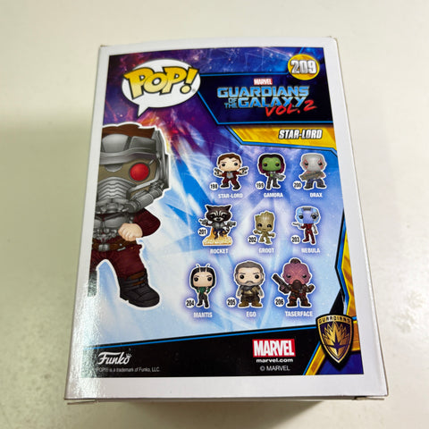 Star-Lord - Guardians of the Galaxy Marvel Funko Pop 209 Vinyl Figure (11.4 Cm L × 8.9 Cm W × 15.9 Cm H)