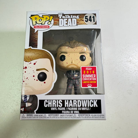 The Walking Dead - The Chris Hardwick (Talking DeaD) Funko Pop 541 Summer Convention (11.4 Cm L × 8.9 Cm W × 15.9 Cm H) 2018