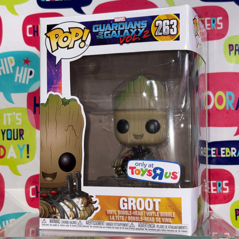 Groot - Guardians of the Galaxy Marvel Funko Pop 263 Vinyl Figure (11.4 Cm L × 8.9 Cm W × 15.9 Cm H)