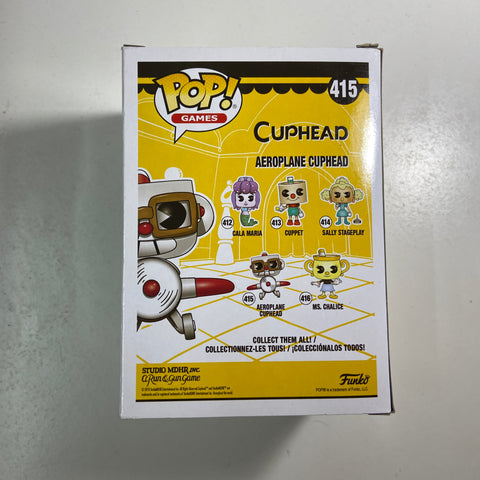 Cuphead - Aeroplane Cuphead Funko Pop 415