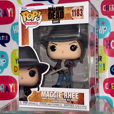 The Walking Dead - Maggie Rhee  Funko Pop 1183 Vinyl Figure  (11.4 Cm L × 8.9 Cm W × 15.9 Cm H)