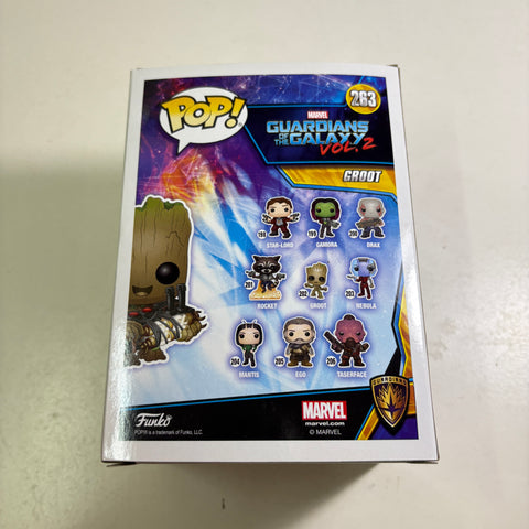 Groot - Guardians of the Galaxy Marvel Funko Pop 263 Vinyl Figure (11.4 Cm L × 8.9 Cm W × 15.9 Cm H)