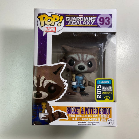 Guardians of The Galaxy - Rocket Marvel Funko Pop 93 Fall Convention