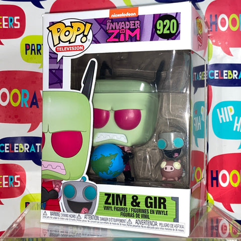 Invader Zim - Zim & Gir Funko Pop 920