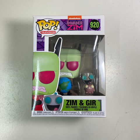Invader Zim - Zim & Gir Funko Pop 920