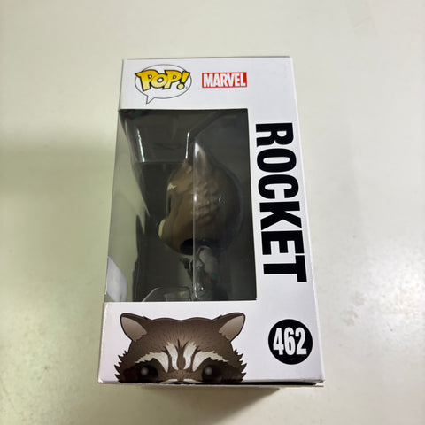 Rocket - Guardians of the Galaxy Marvel Funko Pop 462 Vinyl Figure (11.4 Cm L × 8.9 Cm W × 15.9 Cm H)
