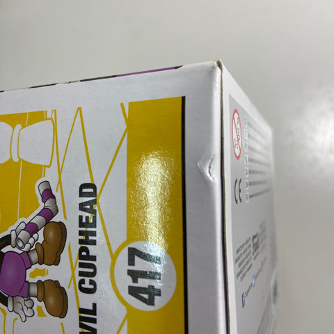Cuphead - Evil Cuphead Funko Pop 417 Hot Topic Exclusive