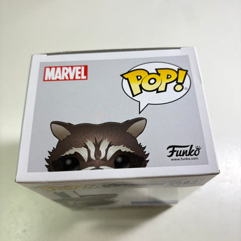 Rocket - Guardians of the Galaxy Marvel Funko Pop 462 Vinyl Figure (11.4 Cm L × 8.9 Cm W × 15.9 Cm H)