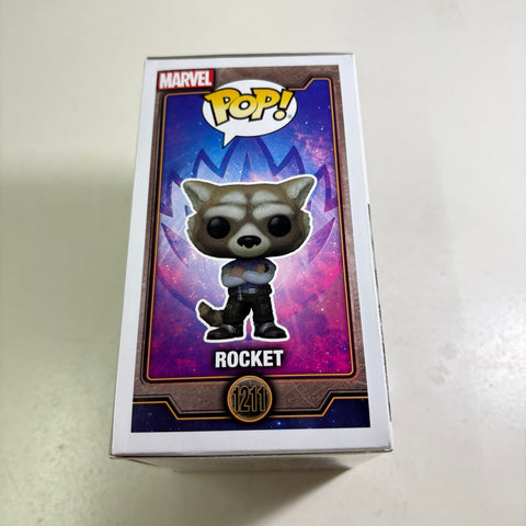 Rocket - Guardians of the Galaxy Marvel Funko Pop 1211 Vinyl Figure (11.4 Cm L × 8.9 Cm W × 15.9 Cm H)
