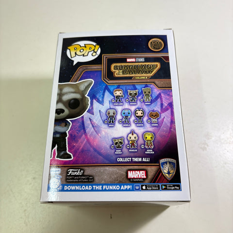 Rocket - Guardians of the Galaxy Marvel Funko Pop 1211 Vinyl Figure (11.4 Cm L × 8.9 Cm W × 15.9 Cm H)