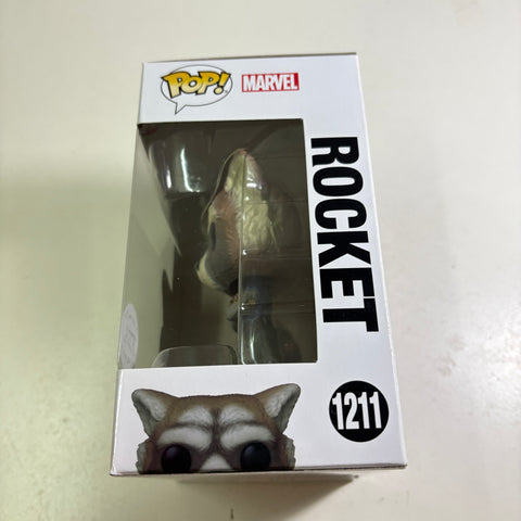 Rocket - Guardians of the Galaxy Marvel Funko Pop 1211 Vinyl Figure (11.4 Cm L × 8.9 Cm W × 15.9 Cm H)
