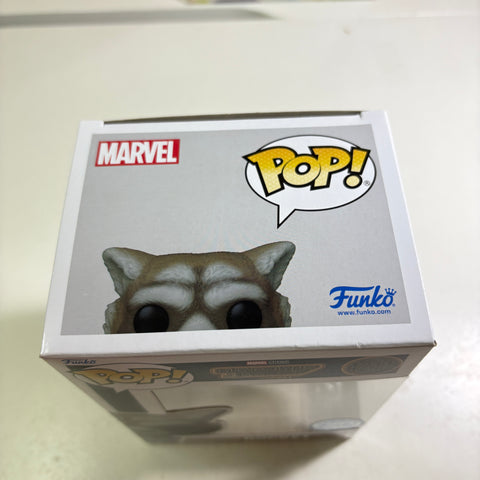 Rocket - Guardians of the Galaxy Marvel Funko Pop 1211 Vinyl Figure (11.4 Cm L × 8.9 Cm W × 15.9 Cm H)
