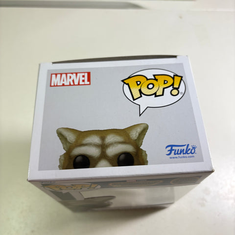 Rocket - Guardians of the Galaxy Marvel Funko Pop 1202 Vinyl Figure (11.4 Cm L × 8.9 Cm W × 15.9 Cm H)