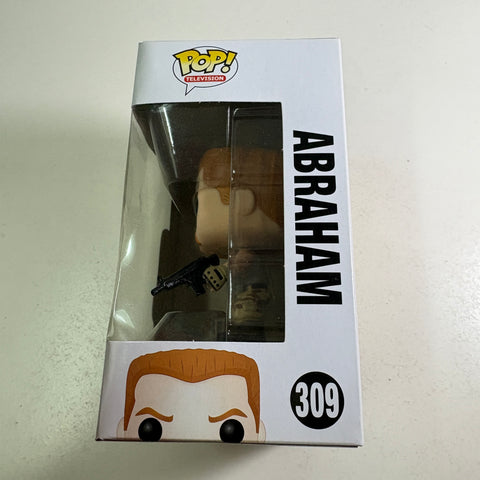 BOX FLAW VIEW PHOTOS The Walking Dead - Abraham  Funko Pop 309 Vinyl Figure  (11.4 Cm L × 8.9 Cm W × 15.9 Cm H)