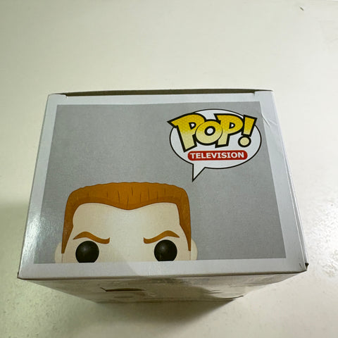 BOX FLAW VIEW PHOTOS The Walking Dead - Abraham  Funko Pop 309 Vinyl Figure  (11.4 Cm L × 8.9 Cm W × 15.9 Cm H)
