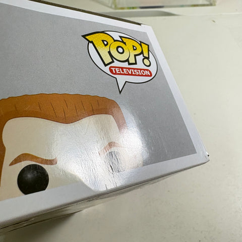 BOX FLAW VIEW PHOTOS The Walking Dead - Abraham  Funko Pop 309 Vinyl Figure  (11.4 Cm L × 8.9 Cm W × 15.9 Cm H)
