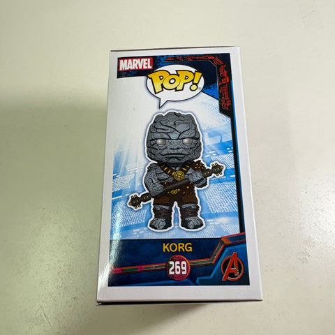 Korg - Marvel Funko Pop 269 Vinyl Figure (11.4 Cm L × 8.9 Cm W × 15.9 Cm H)