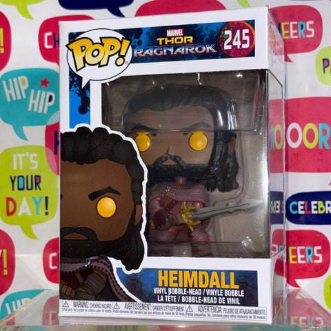 Heimdall - Marvel Funko Pop 245 Vinyl Figure (11.4 Cm L × 8.9 Cm W × 15.9 Cm H)