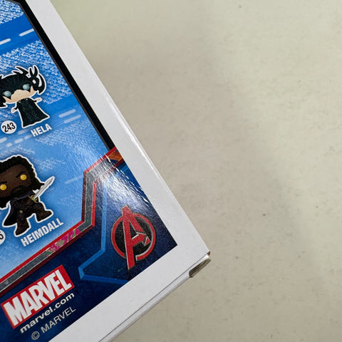 BOX FLAWS VIEW PHOTOS Surtur - Marvel Funko Pop 252 Vinyl Figure (11.4 Cm L × 8.9 Cm W × 15.9 Cm H)