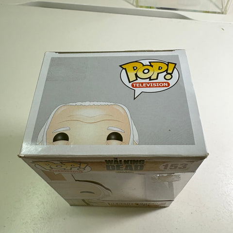 SEVERE BOX DAMAGE The Walking Dead - Hershel Greene  Funko Pop 153 Vinyl Figure  (11.4 Cm L × 8.9 Cm W × 15.9 Cm H)