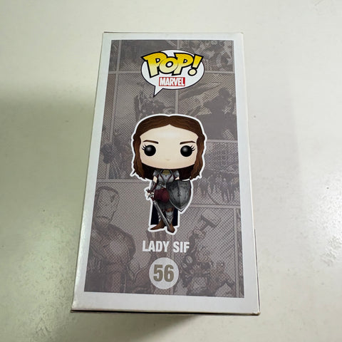 BOX DAMAGE VIEW PHOTOS Lady Sif - Marvel Funko Pop 56 Vinyl Figure (11.4 Cm L × 8.9 Cm W × 15.9 Cm H)