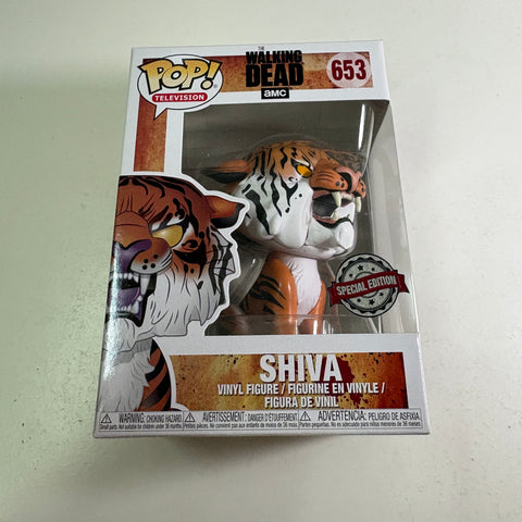 The Walking Dead - Shiva  Funko Pop 653 Vinyl Figure Exclusive (11.4 Cm L × 8.9 Cm W × 15.9 Cm H)
