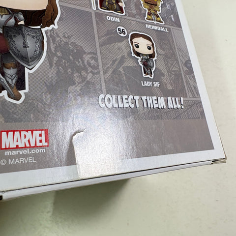 BOX DAMAGE VIEW PHOTOS Lady Sif - Marvel Funko Pop 56 Vinyl Figure (11.4 Cm L × 8.9 Cm W × 15.9 Cm H)
