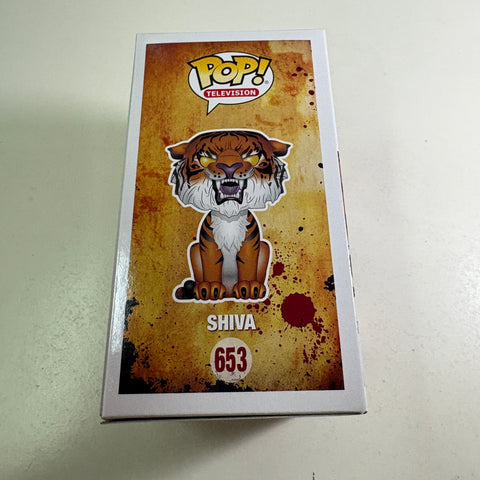 The Walking Dead - Shiva  Funko Pop 653 Vinyl Figure Exclusive (11.4 Cm L × 8.9 Cm W × 15.9 Cm H)