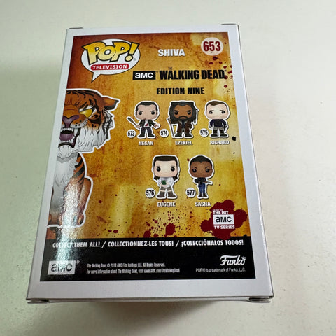 The Walking Dead - Shiva  Funko Pop 653 Vinyl Figure Exclusive (11.4 Cm L × 8.9 Cm W × 15.9 Cm H)