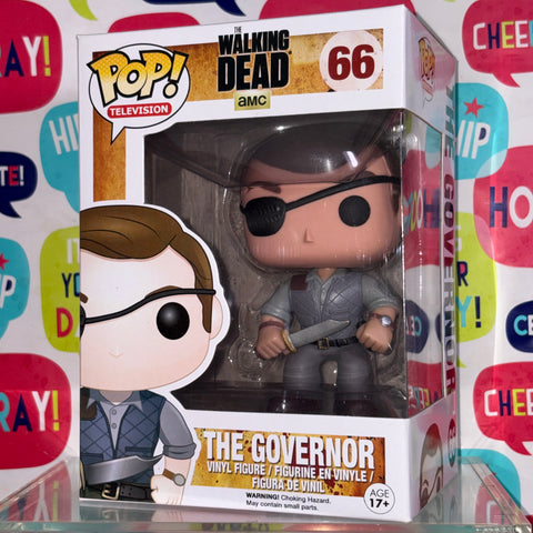The Walking Dead - The Governor  Funko Pop 66 Vinyl Figure (11.4 Cm L × 8.9 Cm W × 15.9 Cm H)