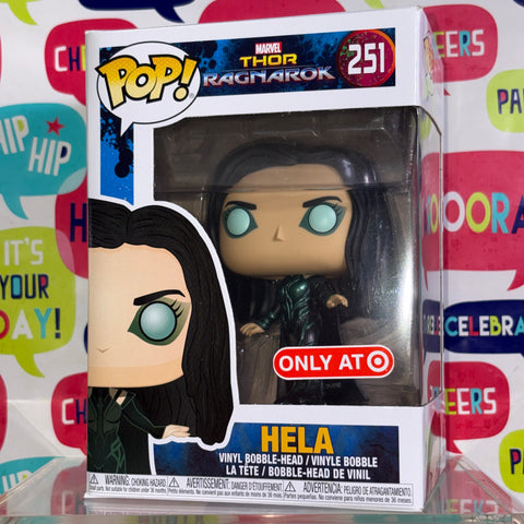Hela - Marvel Funko Pop 251 Vinyl Figure (11.4 Cm L × 8.9 Cm W × 15.9 Cm H)