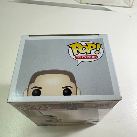 BOX FLAW VIEW PHOTOS The Walking Dead - Shane Walsh  Funko Pop 369 Vinyl Figure (11.4 Cm L × 8.9 Cm W × 15.9 Cm H) Comic Con
